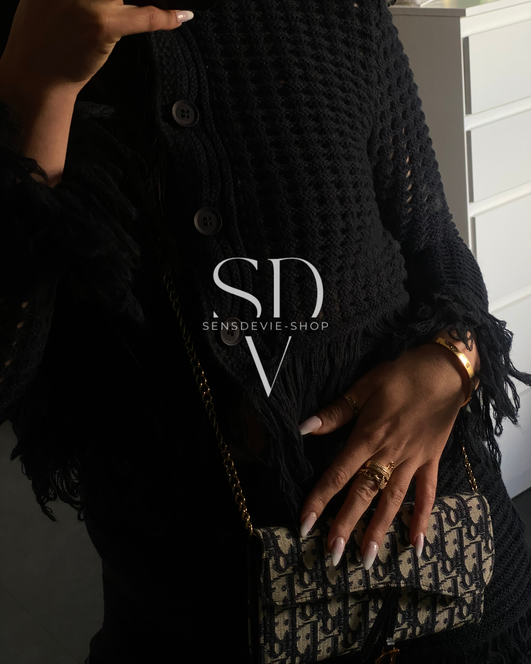 SensdevieNoir Fringe Set