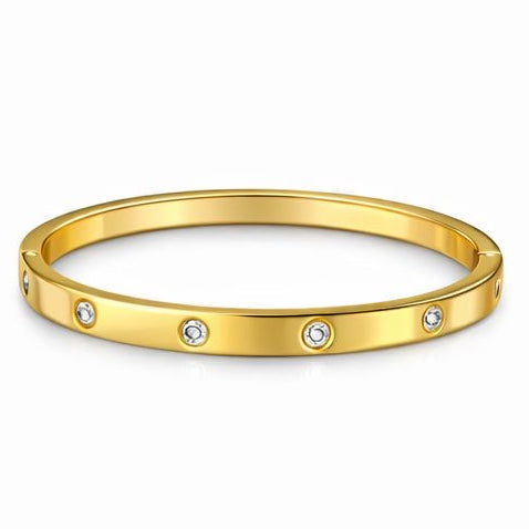 Luxuriöser Armreif mit Zirkoniasteinen