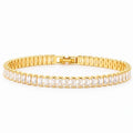 Elegantes Tennisarmband mit Zirkoniasteinen