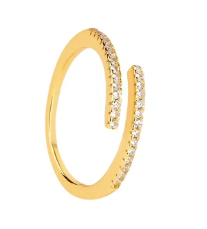 Petite Crystal Ring