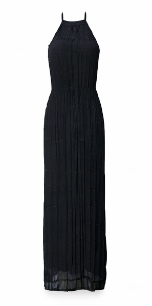 Elegantes Maxikleid gerafft