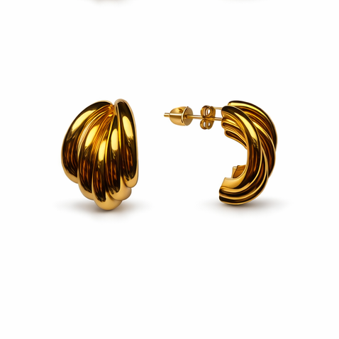 Elegante Statement Creolen