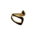 Goldener Statement Ring