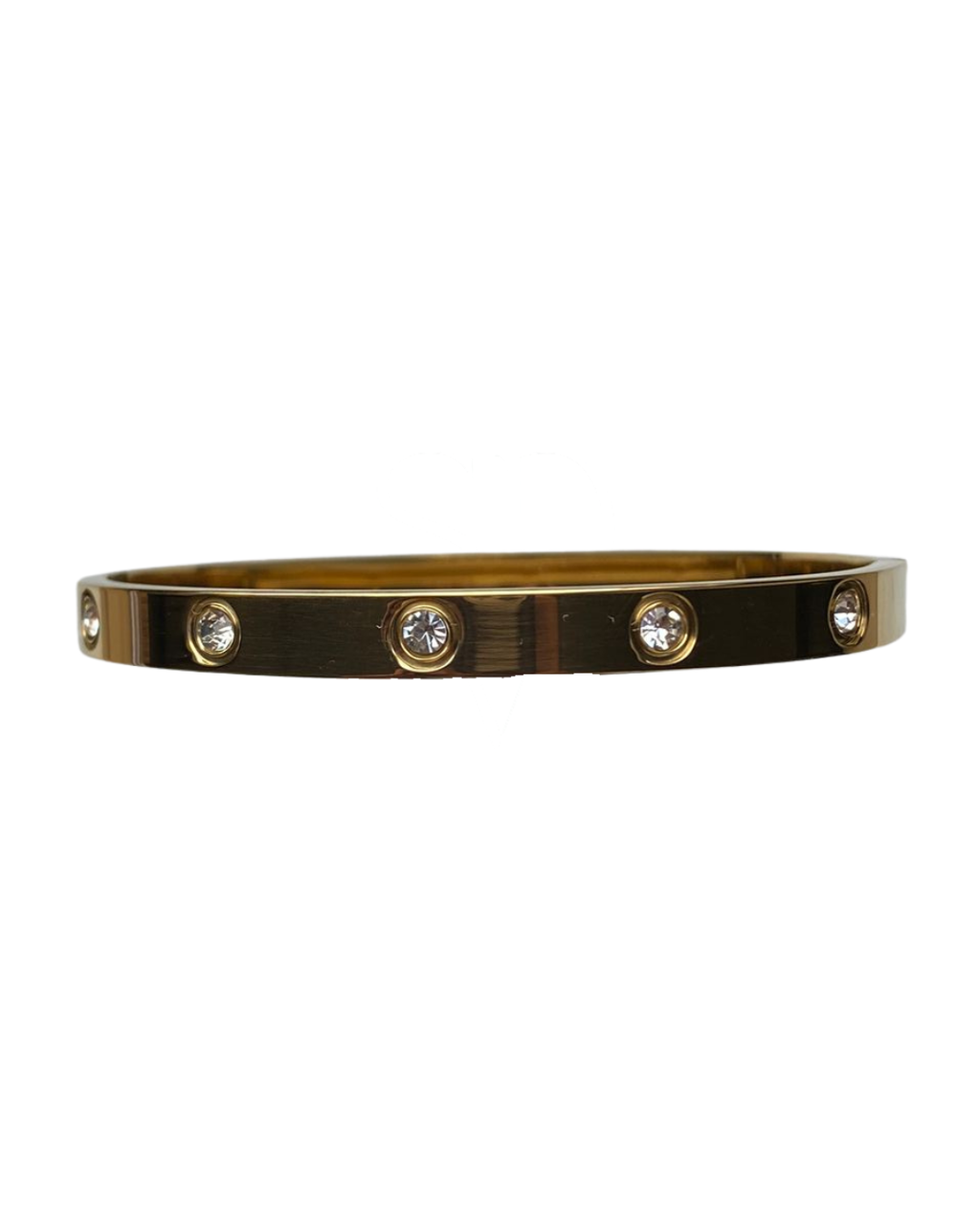 Luxuriöser Armreif mit Zirkoniasteinen