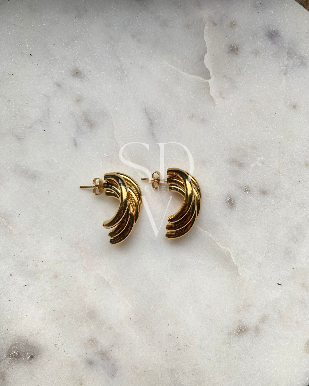 Elegante Statement Creolen