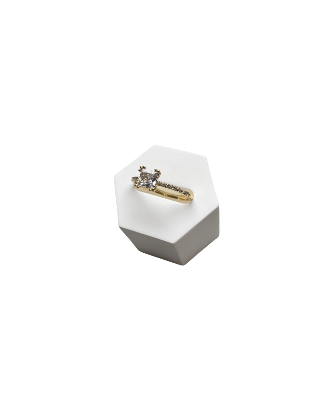 925 Sterlingsilber Ring mit Zirkoniastein