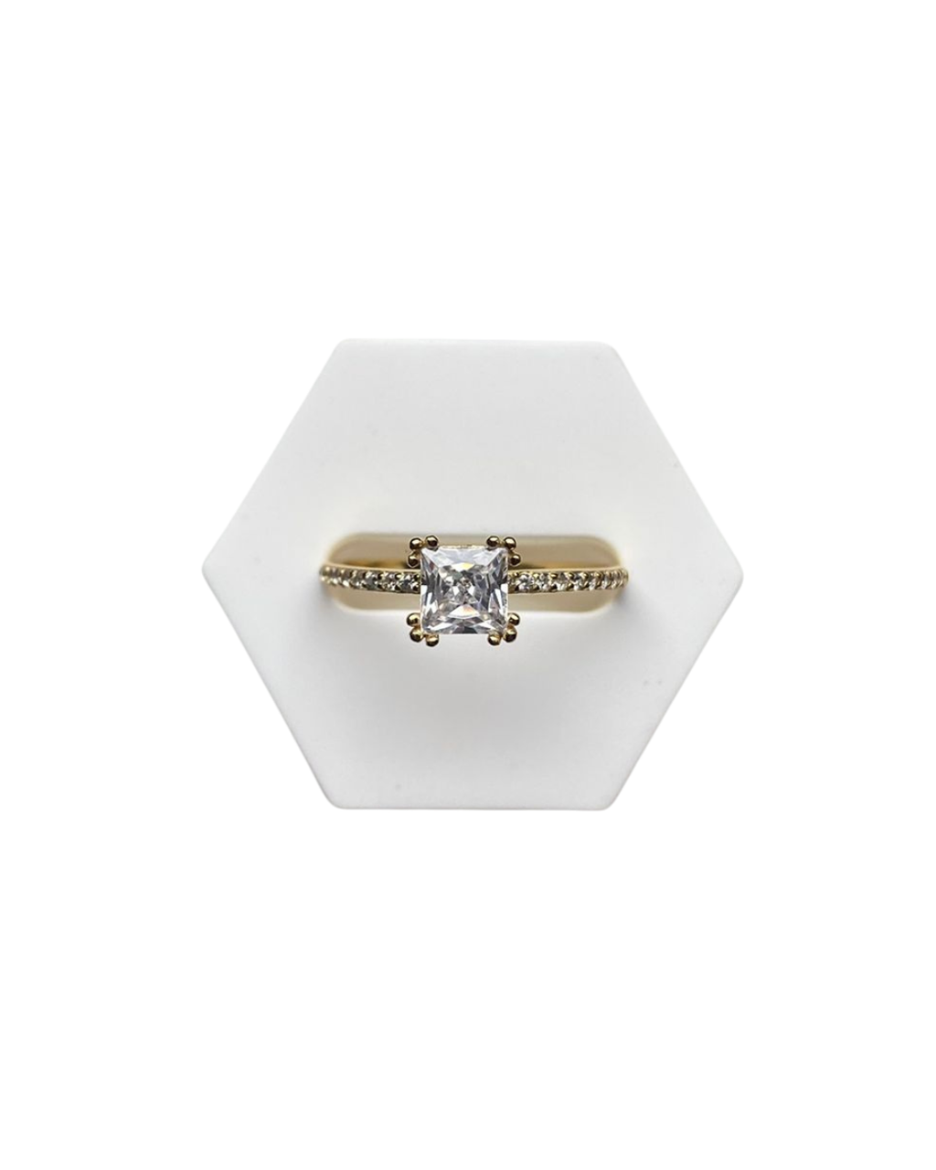 925 Sterlingsilber Ring mit Zirkoniastein