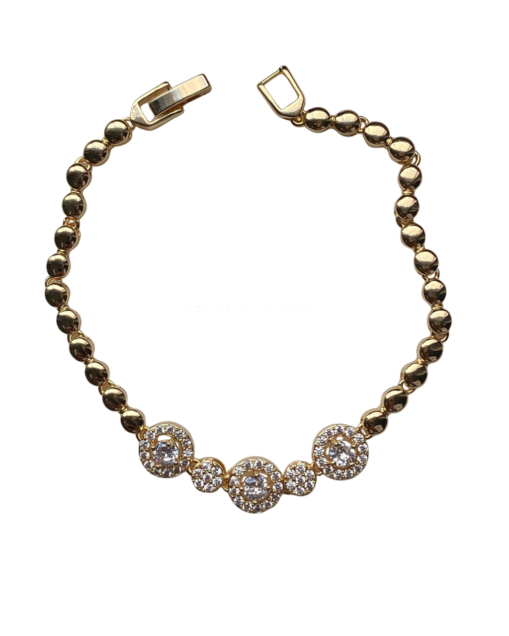 Elegantes Armband - 18k Vergoldung