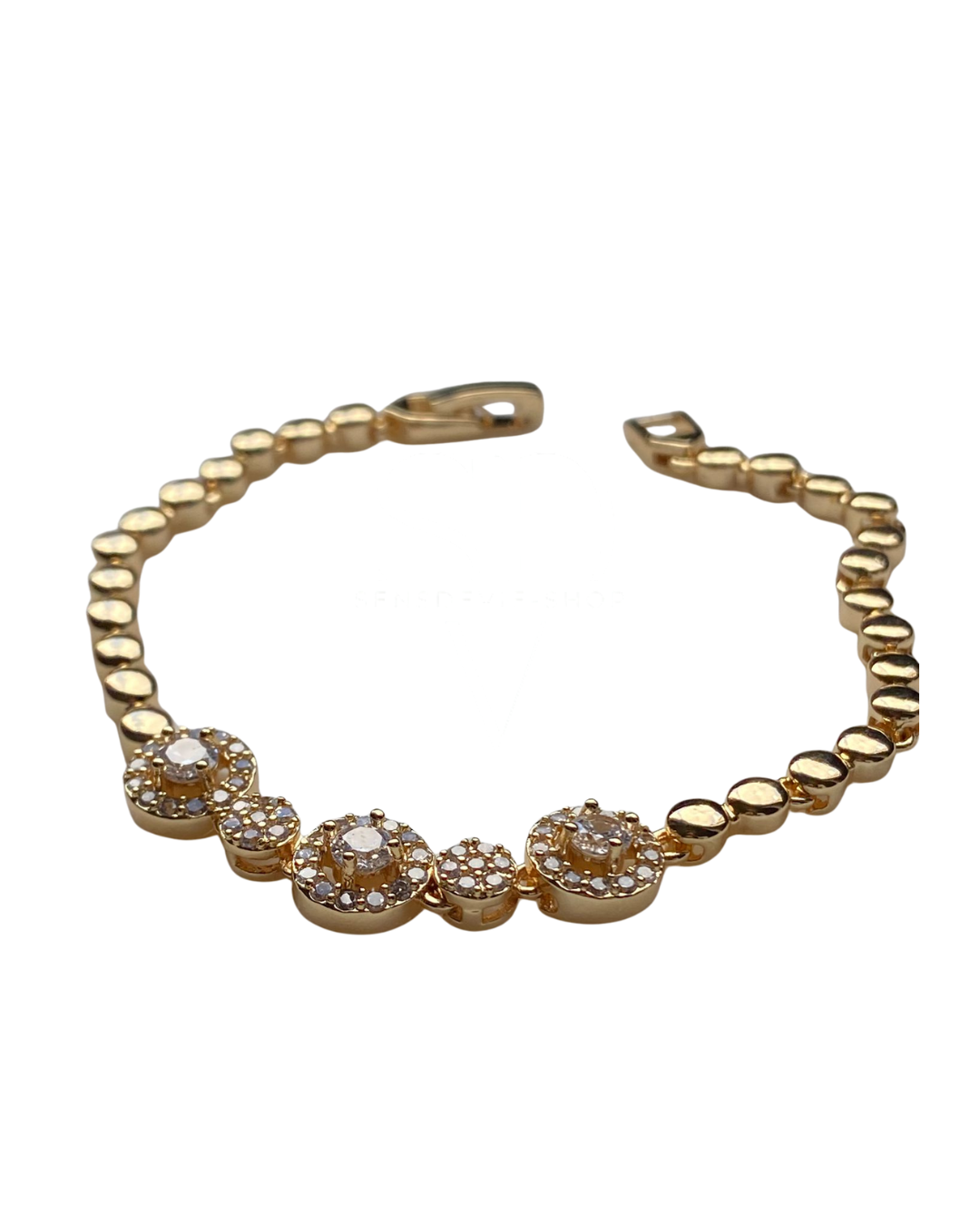Elegantes Armband - 18k Vergoldung