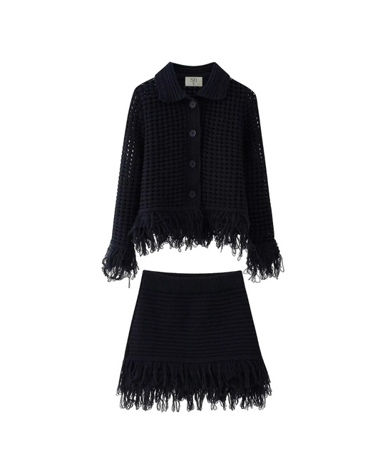 SensdevieNoir Fringe Set