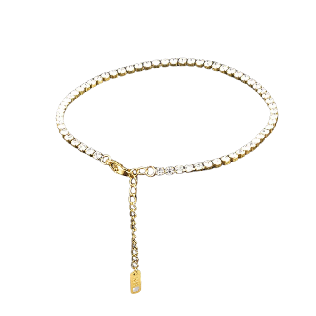 Elegantes Armband mit funkelnden Strasssteinen