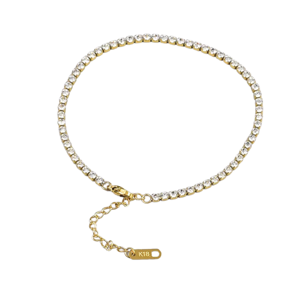 Elegantes Armband mit funkelnden Strasssteinen