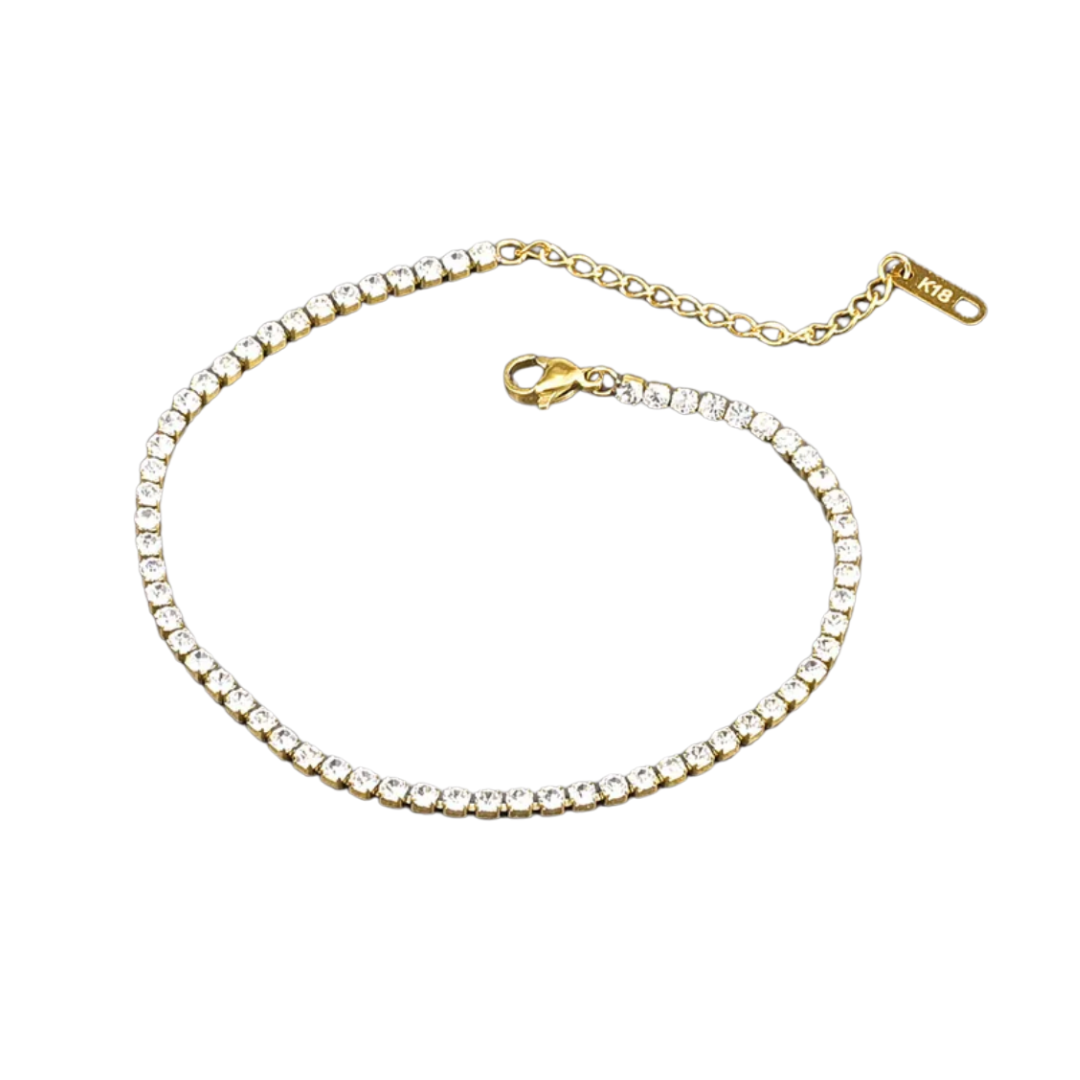 Elegantes Armband mit funkelnden Strasssteinen