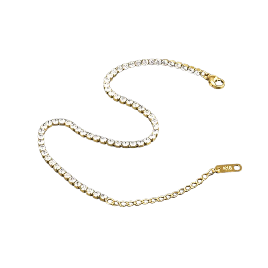 Elegantes Armband mit funkelnden Strasssteinen