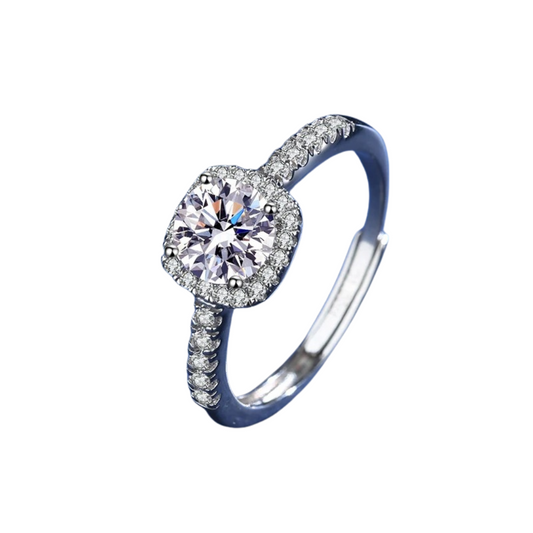Prestige Moissanite Ring